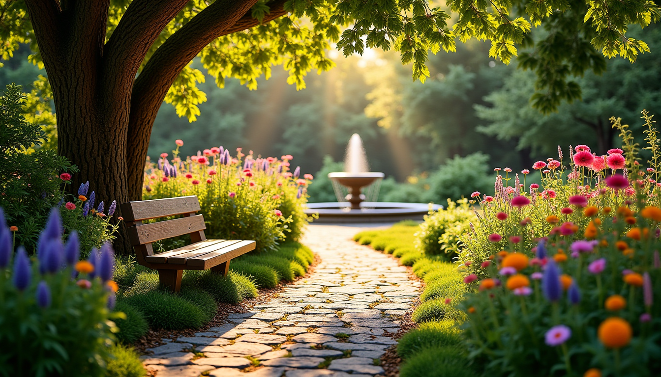 3 astuces pour transformer votre jardin en havre de paix — er pour le plaisir de cultiver. un sentier