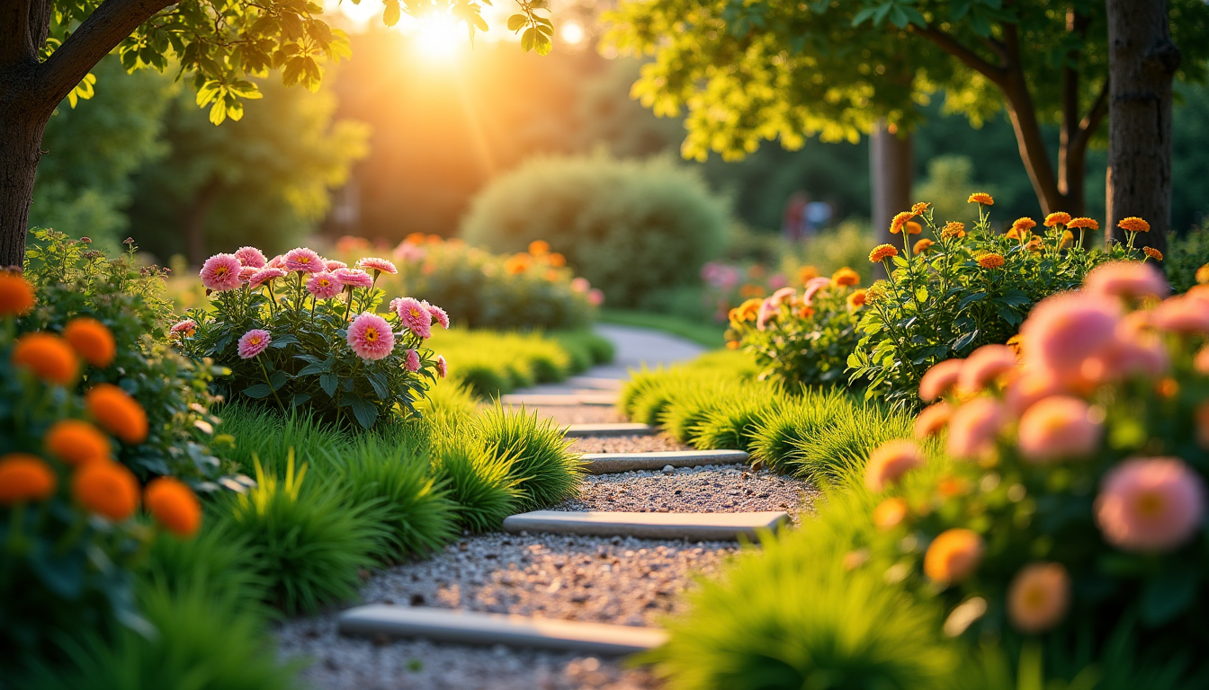 Illustration : ne sous-estimez pas l'importance des textures. variez les — 3 astuces pour transformer votre jardin en havre de paix