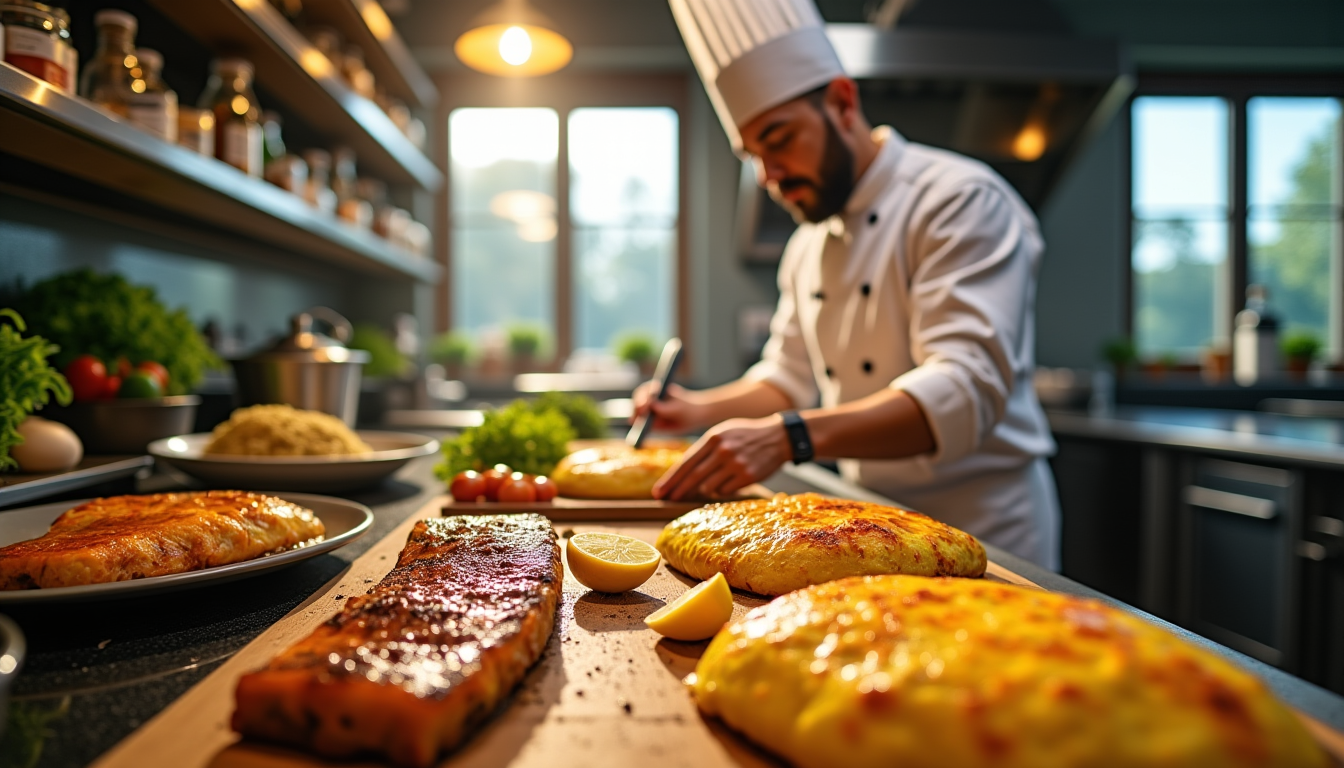 secrets culinaires : des plats savoureux à réaliser chez vous — per une légère caramélisation. filets de poisson, escalopes,