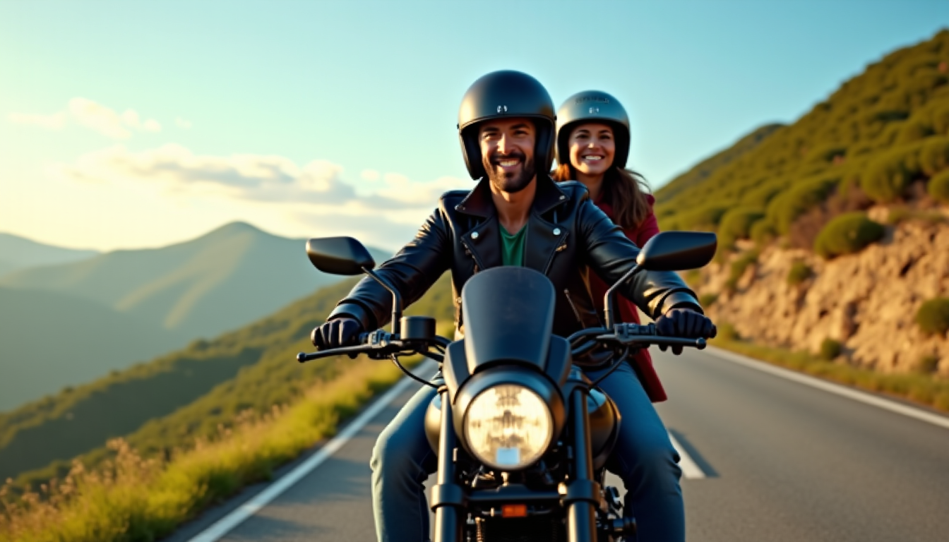 explorez l'aventure sur deux roues avec votre moto — es machines sont parfaites pour les voyages à