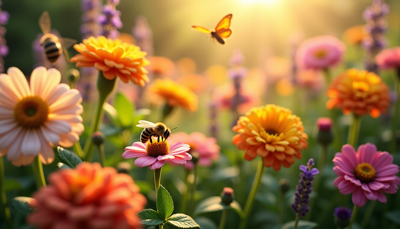 plantes et insectes : une cohabitation bénéfique au jardin — aillent sans relâche, gratuitement et écologiquement, pour maintenir