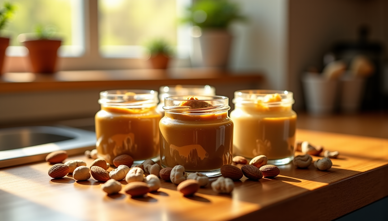 protéines végétales : comment éviter les carences quand on réduit la viande ? — beurres de noix : les purées d'amandes, de