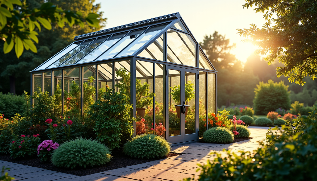 Illustration : tion assure que votre serre restera stable et — serre en verre de jardin : pourquoi est-ce le meilleur choix pour votre extérieur ?