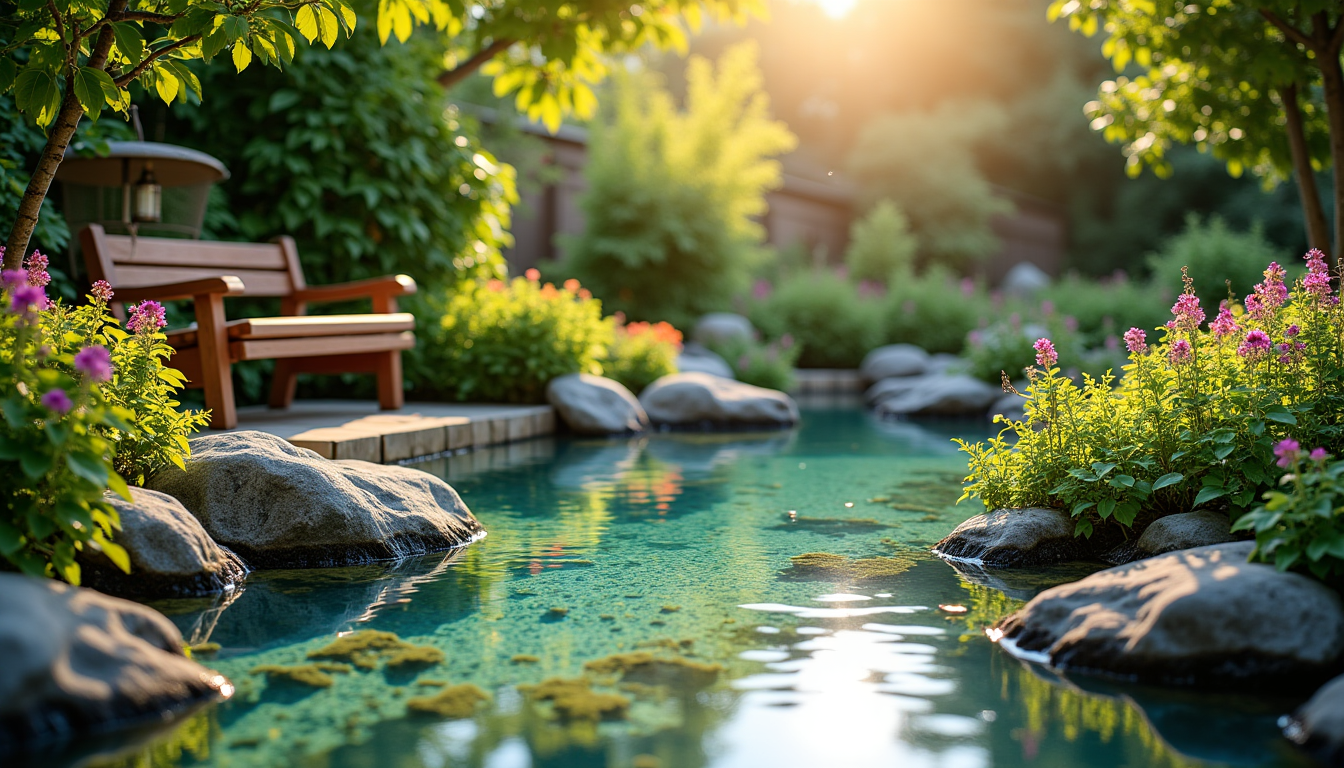 transformer votre jardin en oasis naturelle ? — un point d'eau est souvent l'élément que l'on