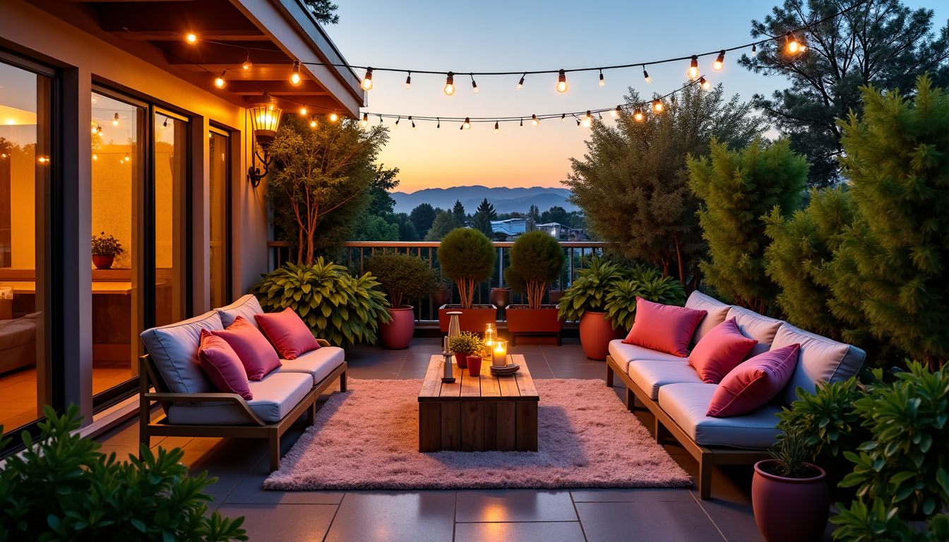 transformer une terrasse simple en véritable espace de détente — f est de créer un espace qui reflète