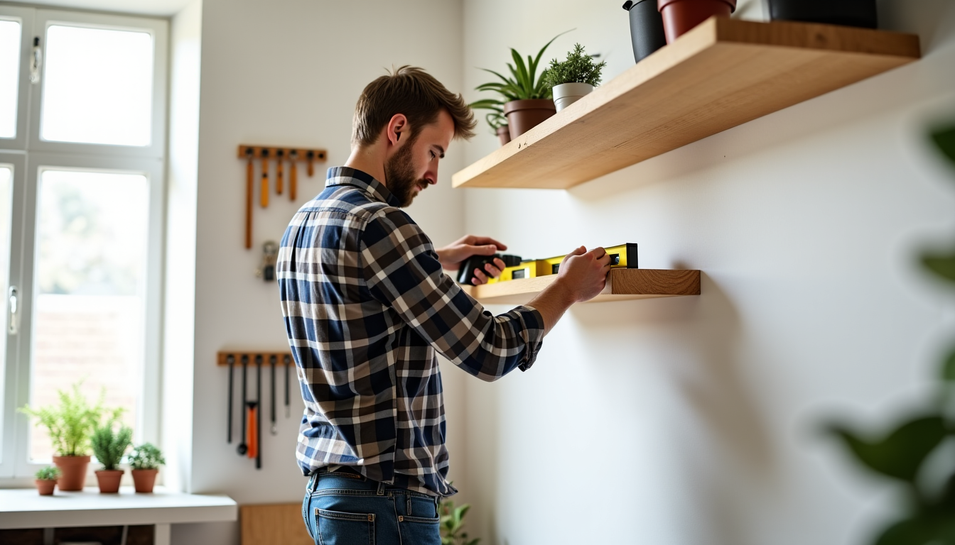poser des étagères solides sans abîmer les murs ? (bricolage) — ant. cependant, il est impératif de respecter la