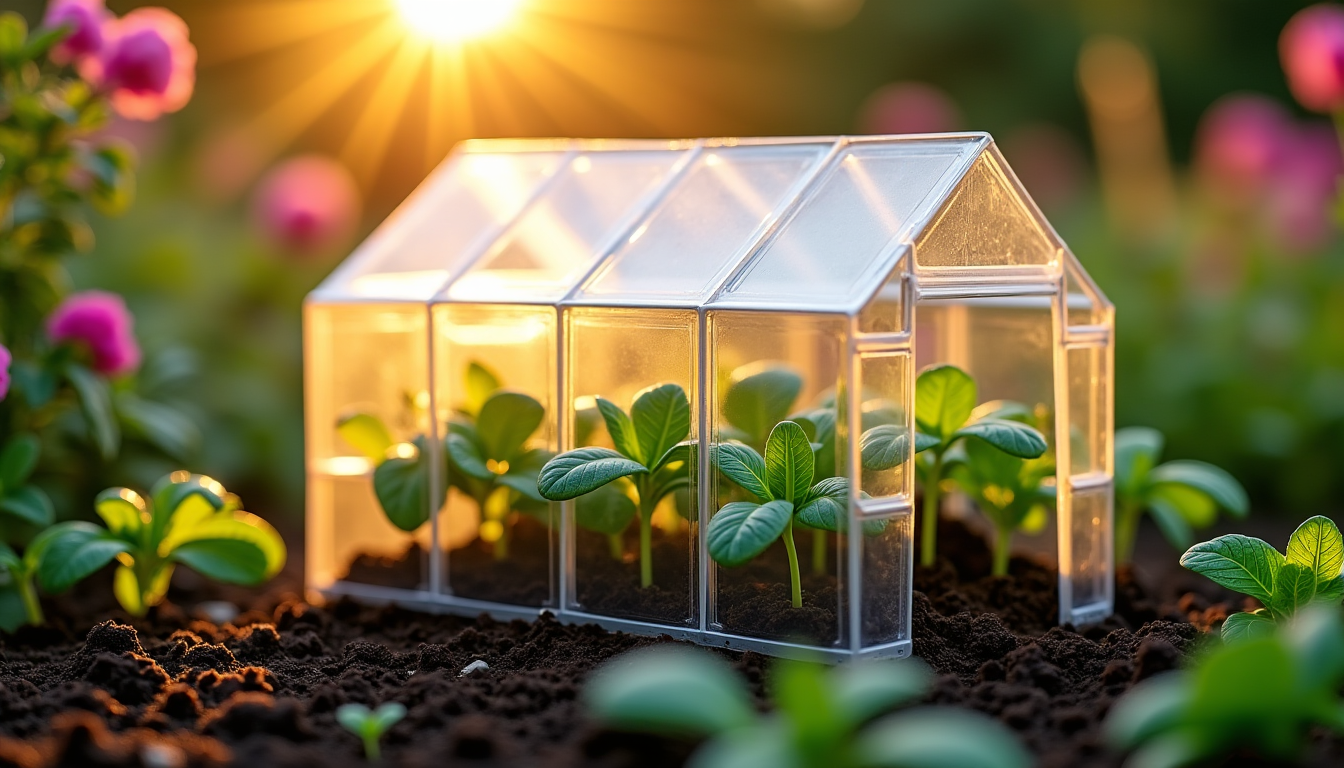 5 avantages de la mini serre en polycarbonate pour les jardiniers débutants — cette isolation supérieure est un atout majeur pour
