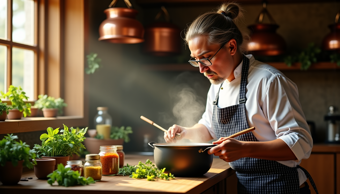 Illustration : apprenez à goûter et à ajuster tout au — secrets bien gardés de la cuisine traditionnelle