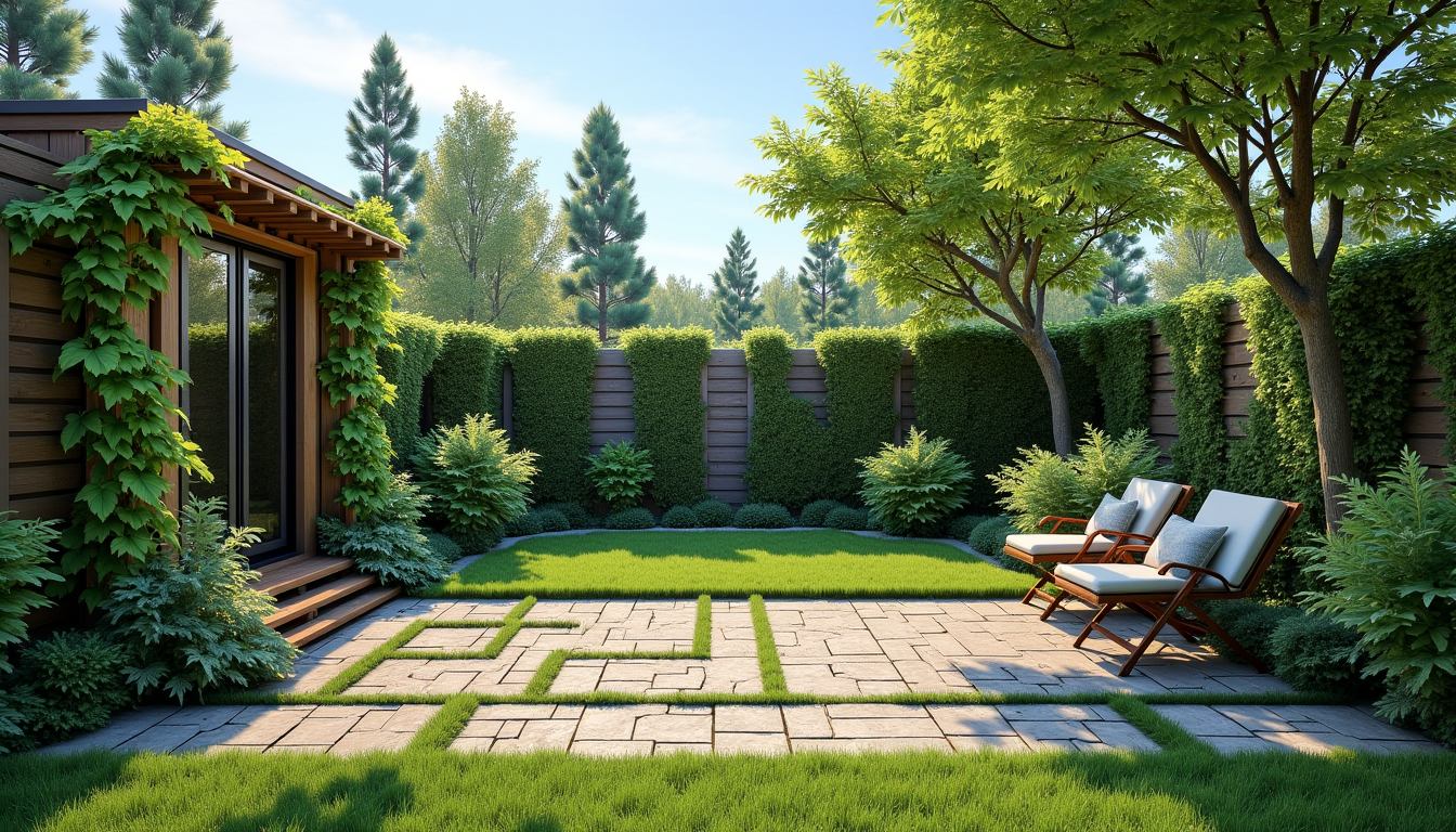 cultivez votre havre de paix dans un coin du jardin — la délimitation peut se faire de manière subtile,