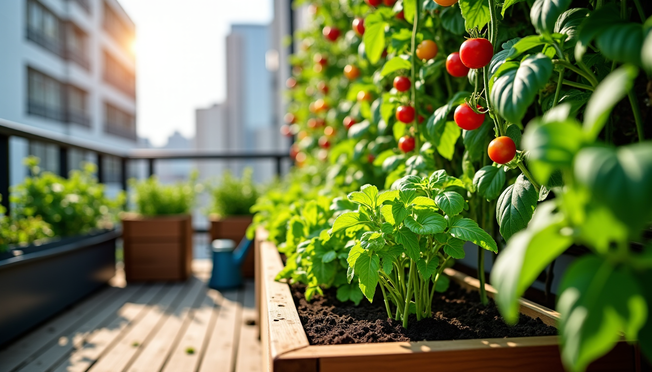 organiser un potager productif même dans un petit espace ? — e. les murs végétalisés, par exemple, transforment un