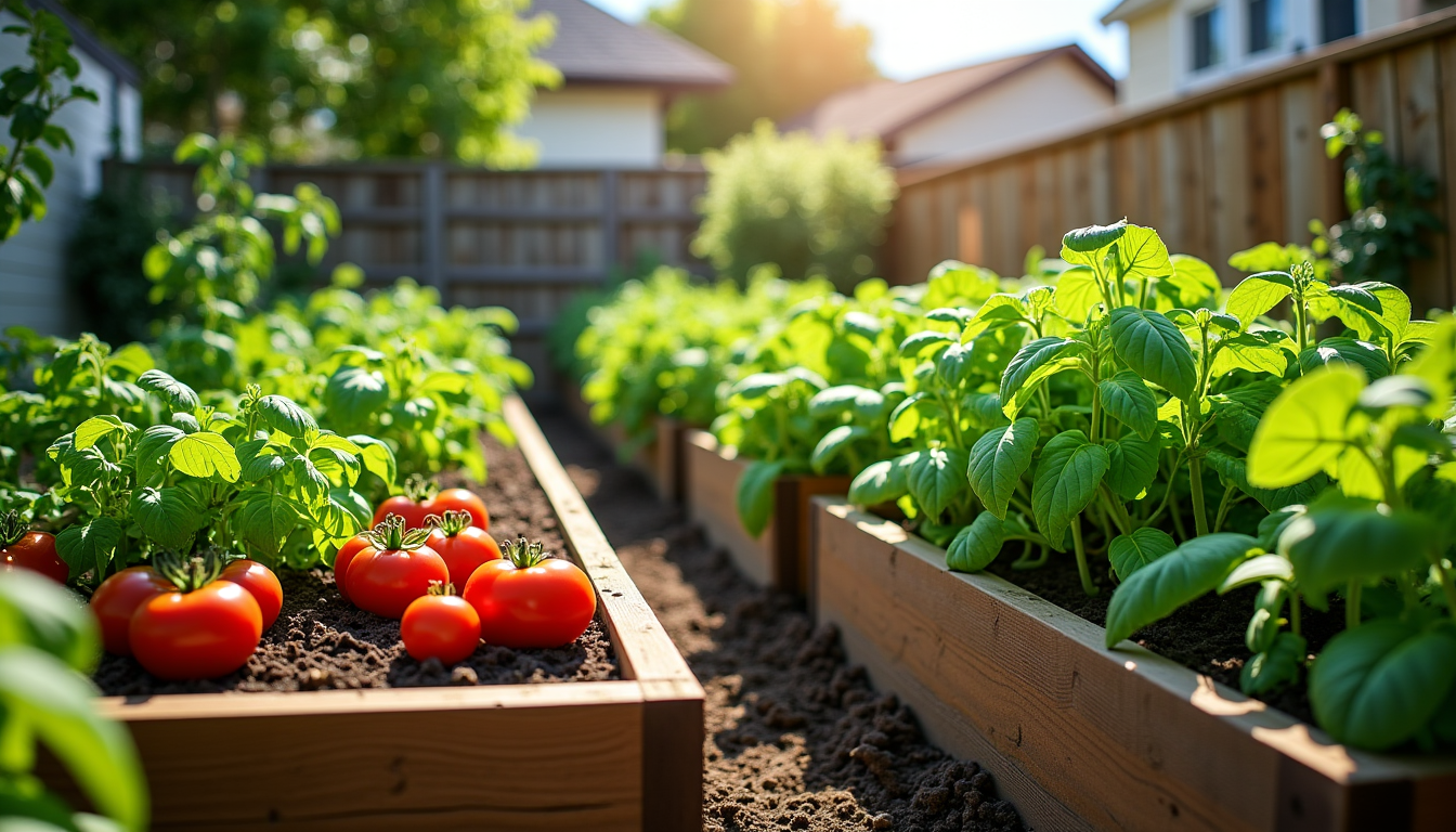 Illustration : pour un potager productif en petit espace, il — organiser un potager productif même dans un petit espace ?