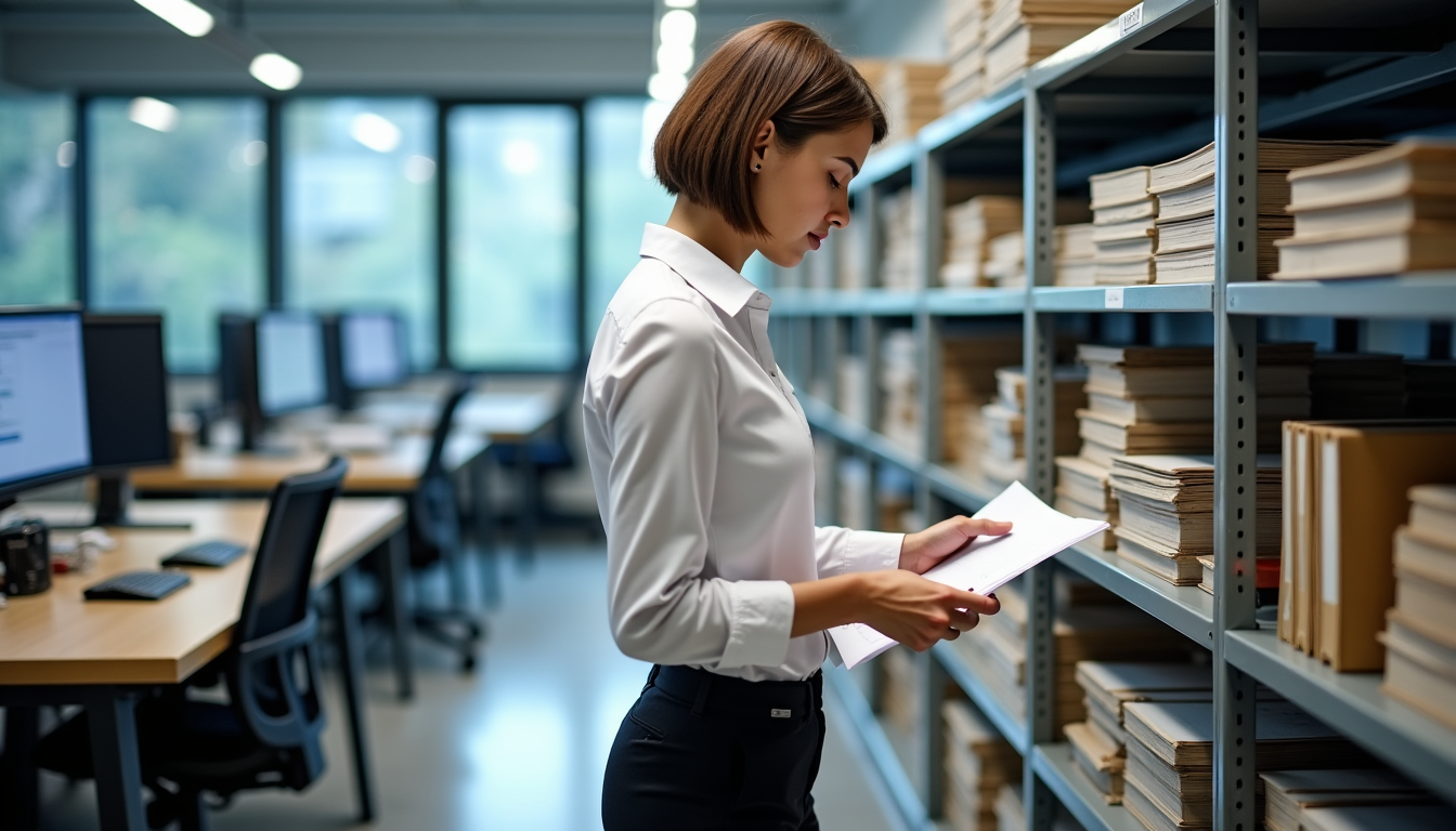 Illustration : gérer des archives ne se limite pas à — externalisation d’archives pour pme, quels avantages ?