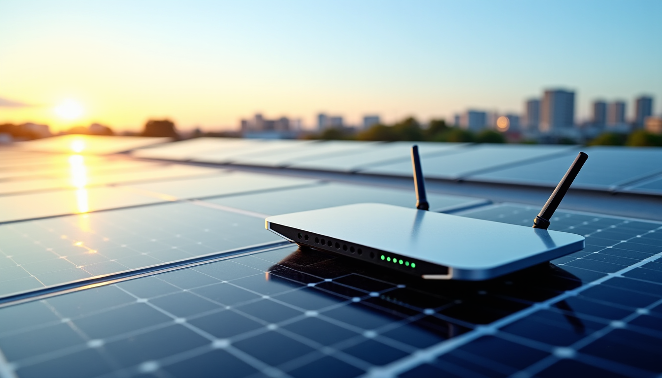 Illustration : la plupart des routeurs modernes sont compatibles, assurant — peut-on vraiment atteindre l’indépendance énergétique grâce à un routeur solaire ?