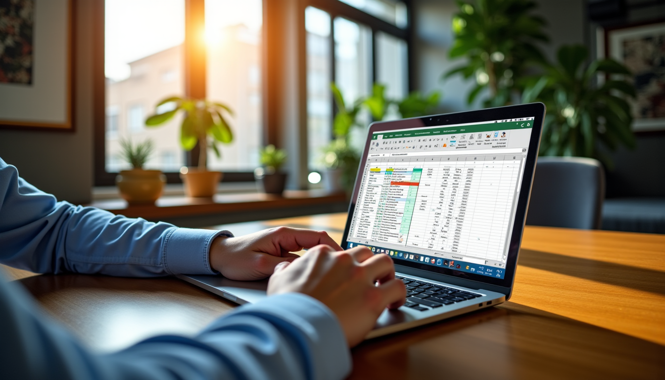 Illustration : pour configurer un formatage conditionnel, sélectionnez vos données, — automatiser vos tâches répétitives sur excel sans être expert ?