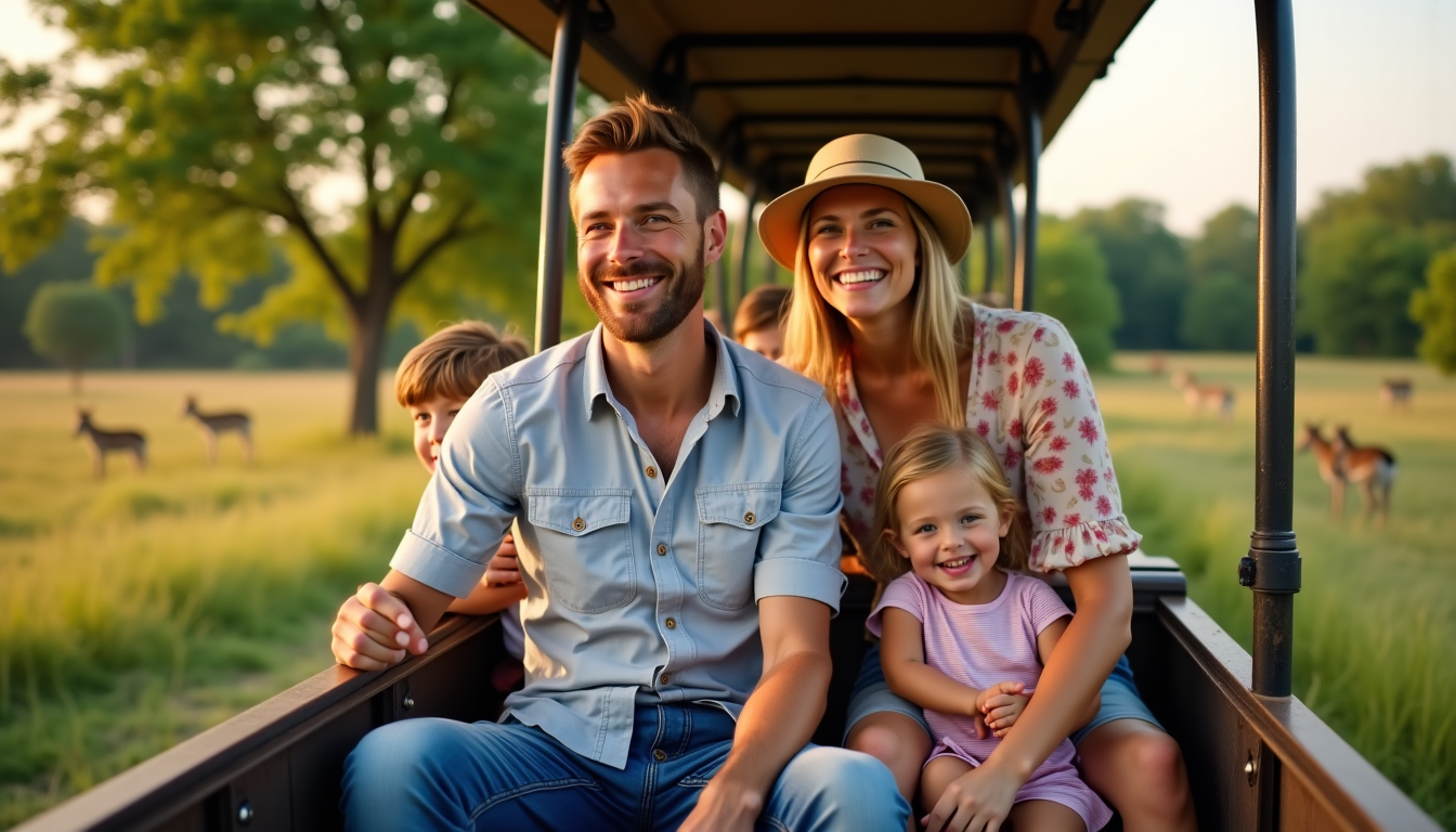 sortie en famille : les meilleures idées d'activités — un autre concept intéressant est le safari-train, comme