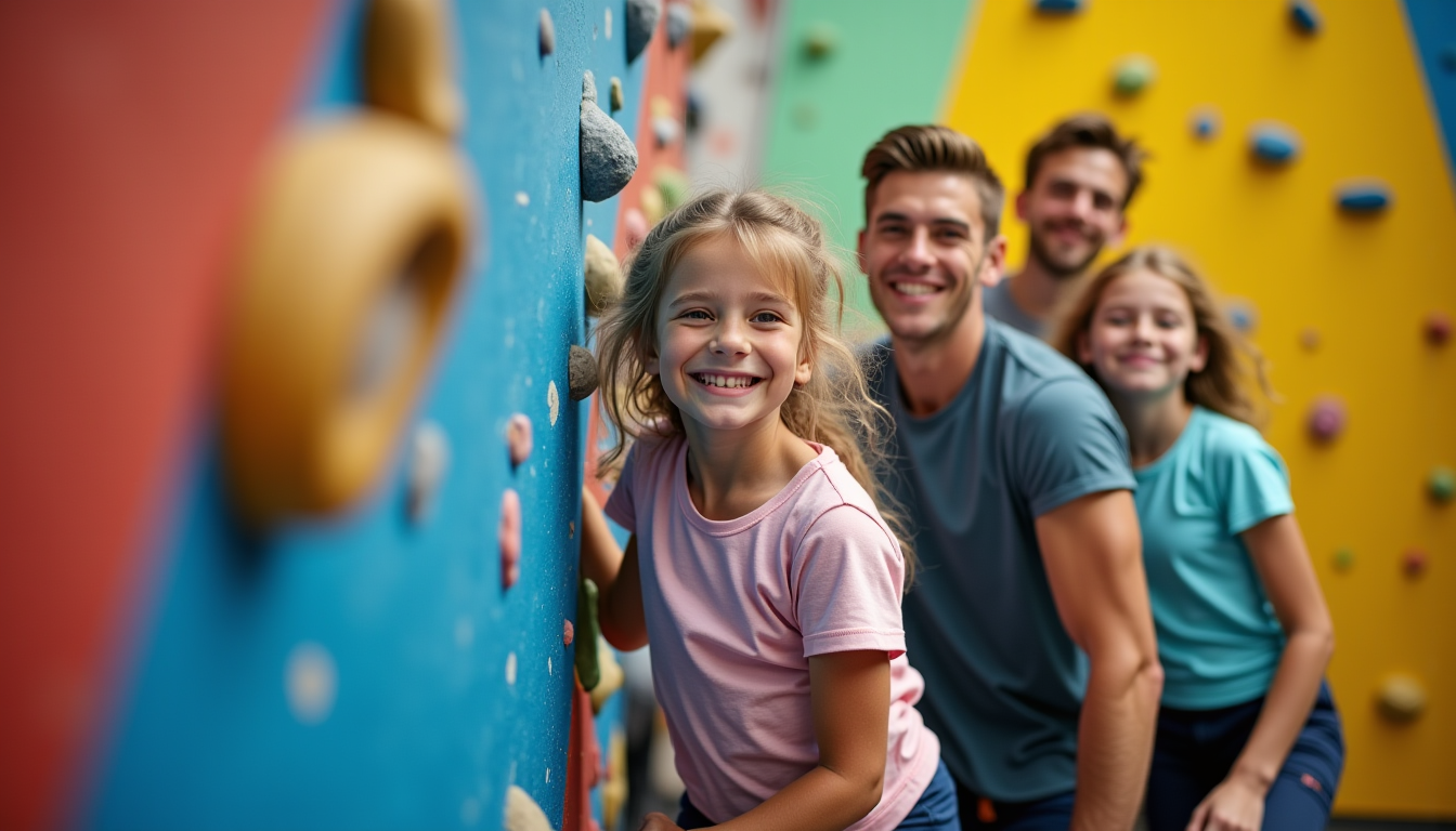 Illustration : pour les familles qui aiment les défis physiques, — sortie en famille : les meilleures idées d'activités