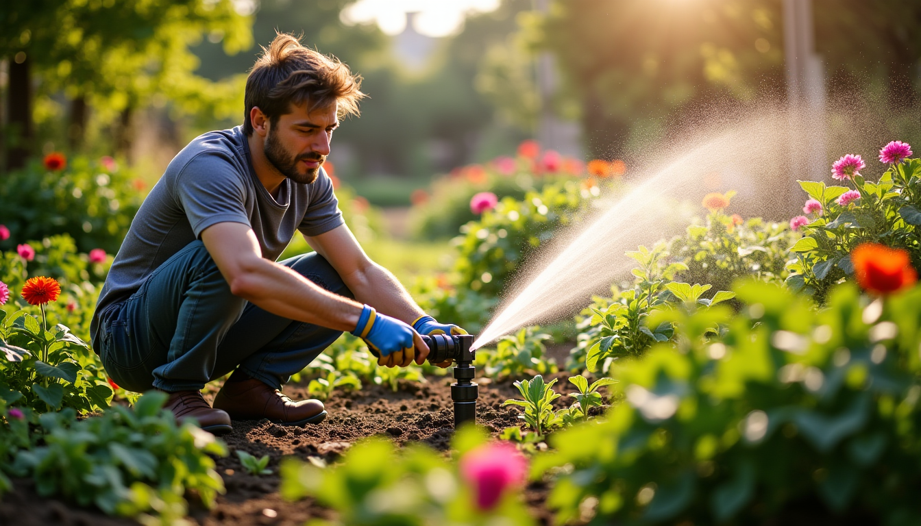 bases de l’arrosage efficace selon les types de plantes — le choix de la méthode d'arrosage peut grandement