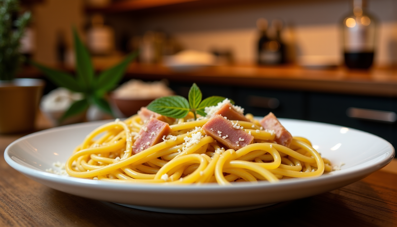 Illustration : bien que la pancetta soit un excellent produit — réussir des pâtes carbonara authentiques sans crème ?