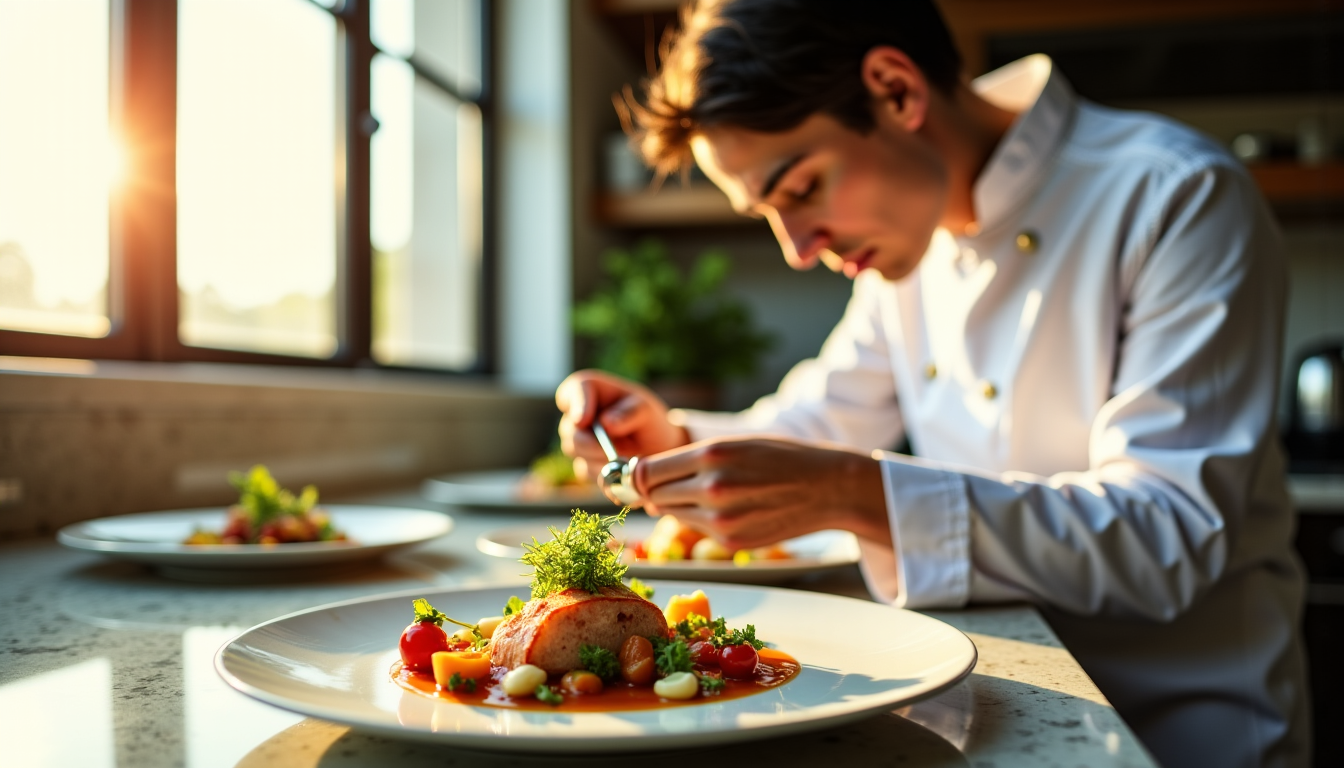 voyage culinaire : les saveurs qui font rêver — au rang d'art, où chaque détail compte, de