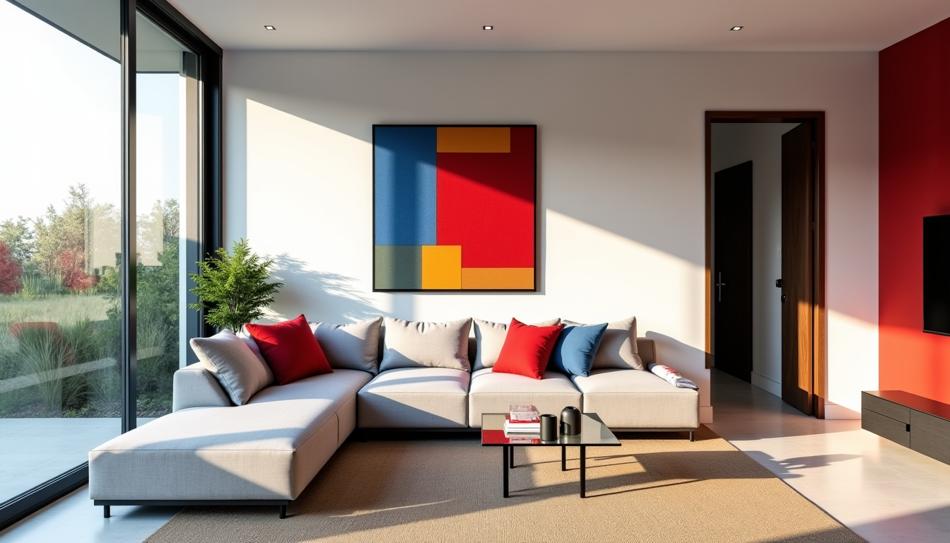 vivre minimaliste vs moderne : quel style choisir ? — accents : des bases de gris, blanc, beige,