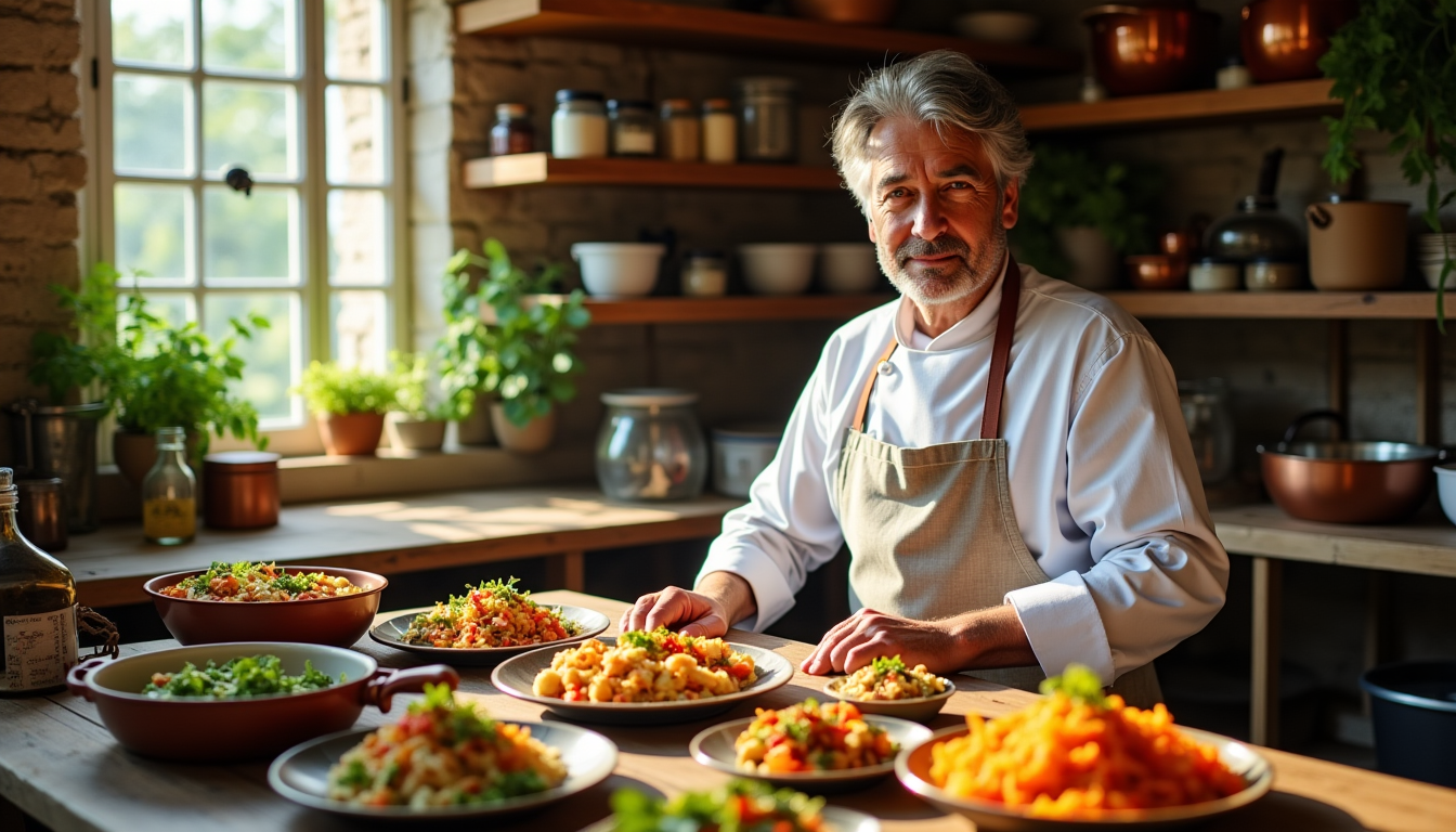 Illustration : l'innovation se retrouve également dans les méthodes de — cuisine et traditions : le duel des saveurs régionales