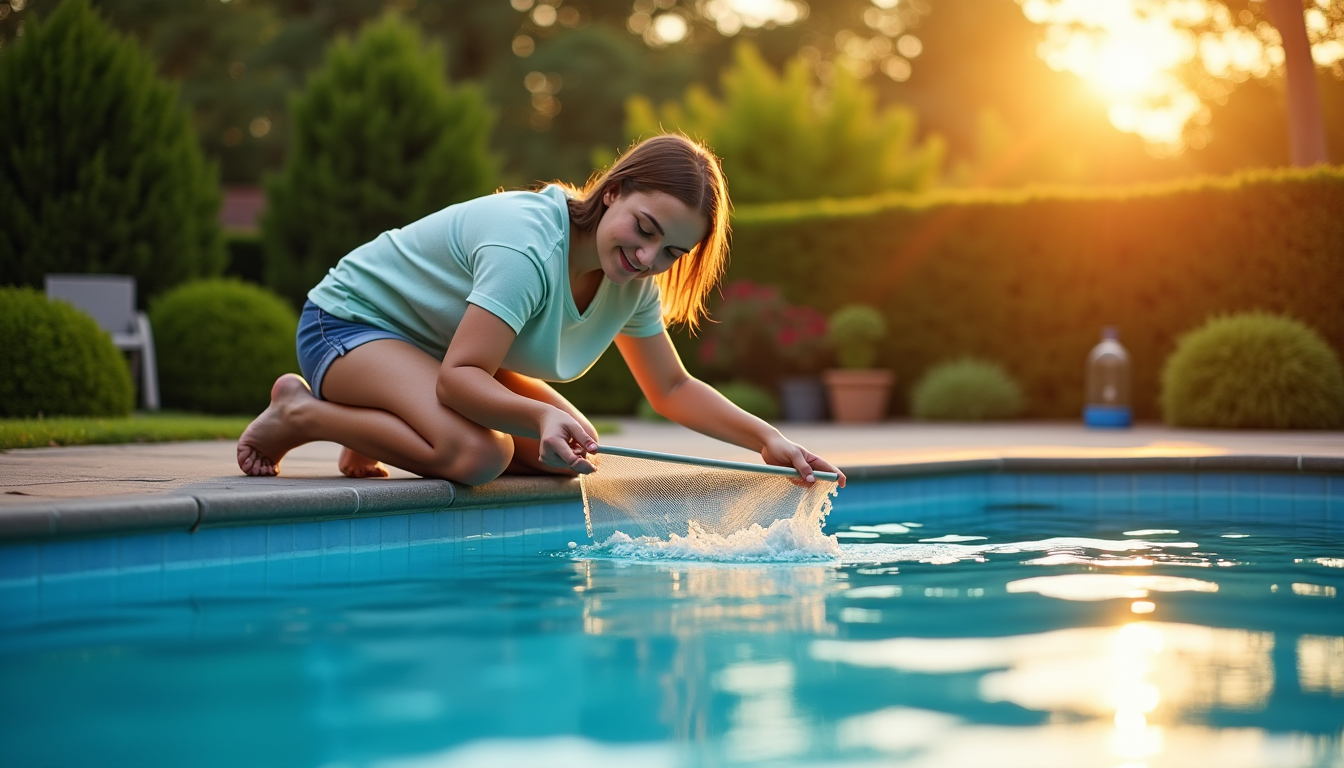 7 astuces pour profiter pleinement de votre piscine — le nettoyage du bassin ne se limite pas
