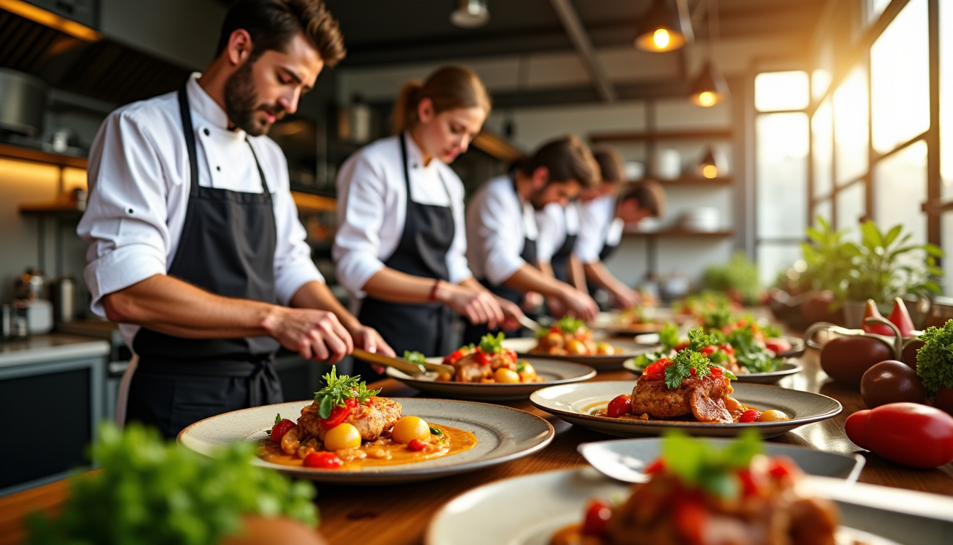 Illustration : dances qui animent cette effervescence, il est pertinent — la créativité culinaire transforme nos palais ?