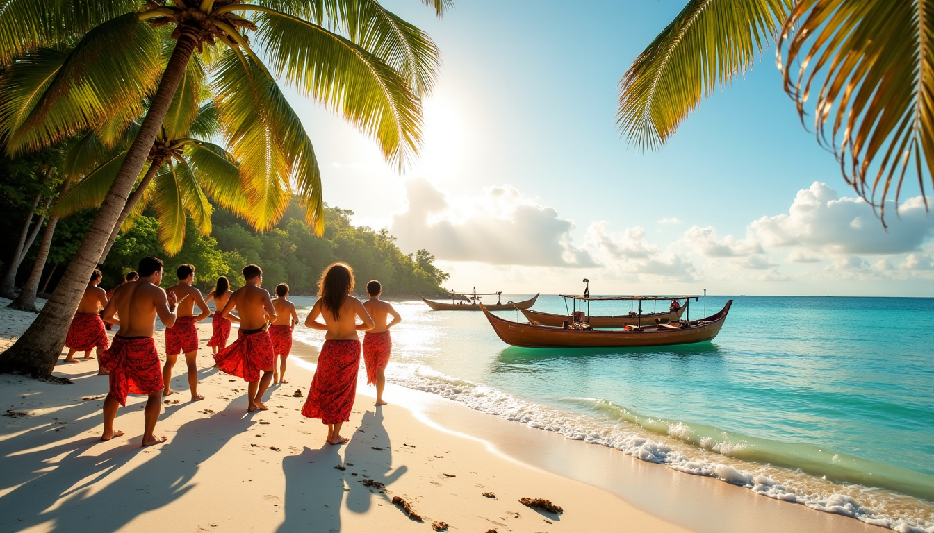 voyagez en océanie : explorez des cultures fascinantes — les îles du pacifique représentent l'essence même du