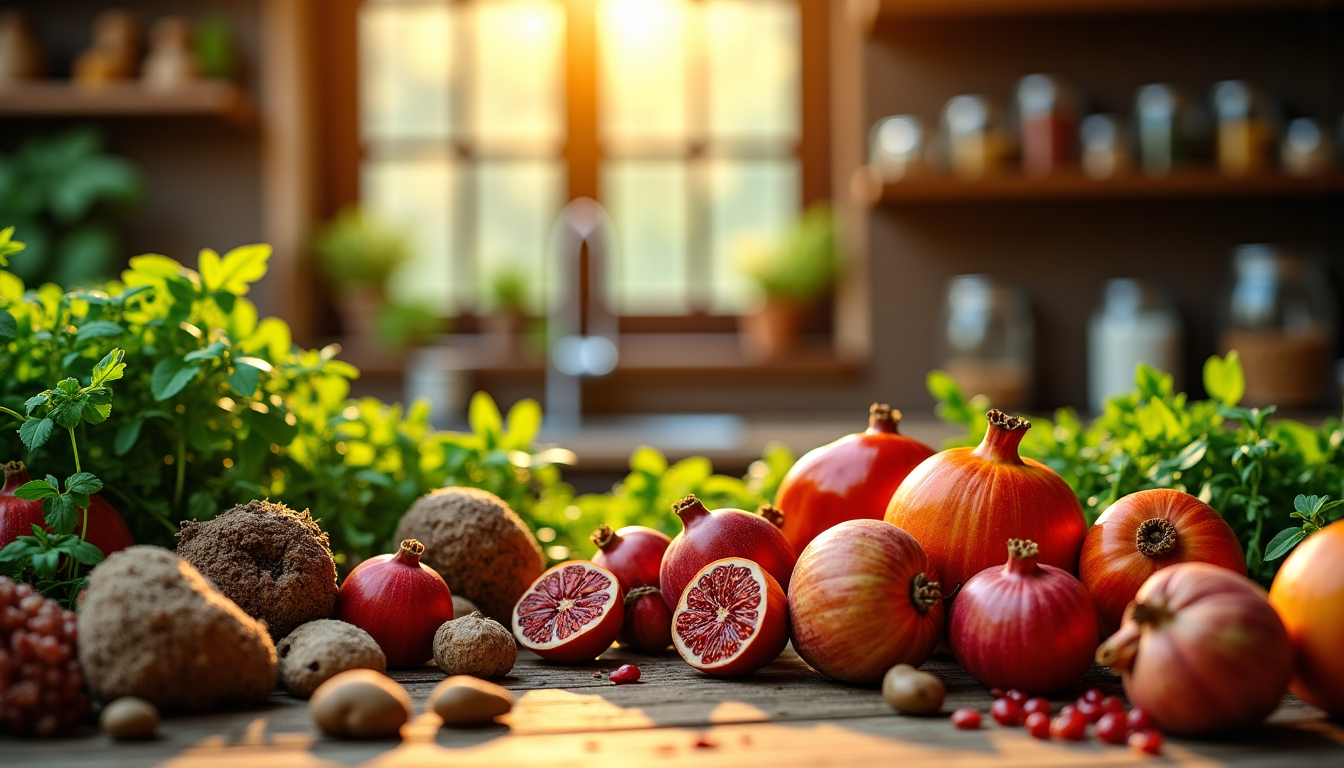 Illustration : l'intégration de ces ingrédients sauvages dans votre cuisine — éveillez vos papilles avec les secrets de la cuisine