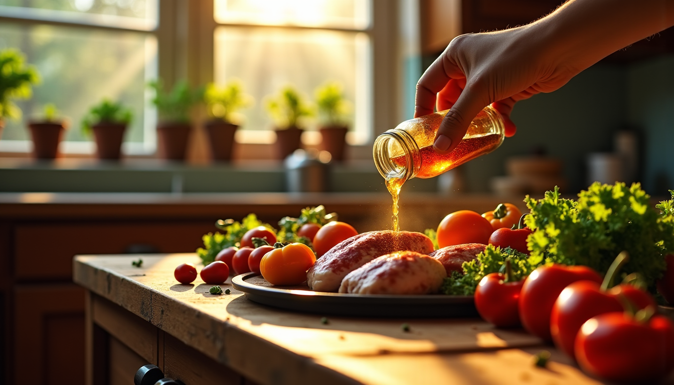 Illustration : préparer vos propres marinades est une excellente façon — 8 idées pour sublimer vos plats du quotidien