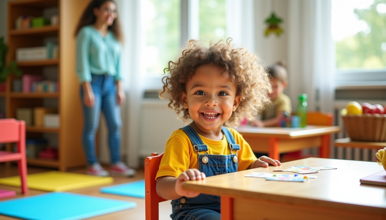 Illustration : ibuant ainsi à l'apprentissage du goût et aux — choisir une crèche privée pour l'éveil de votre enfant ?