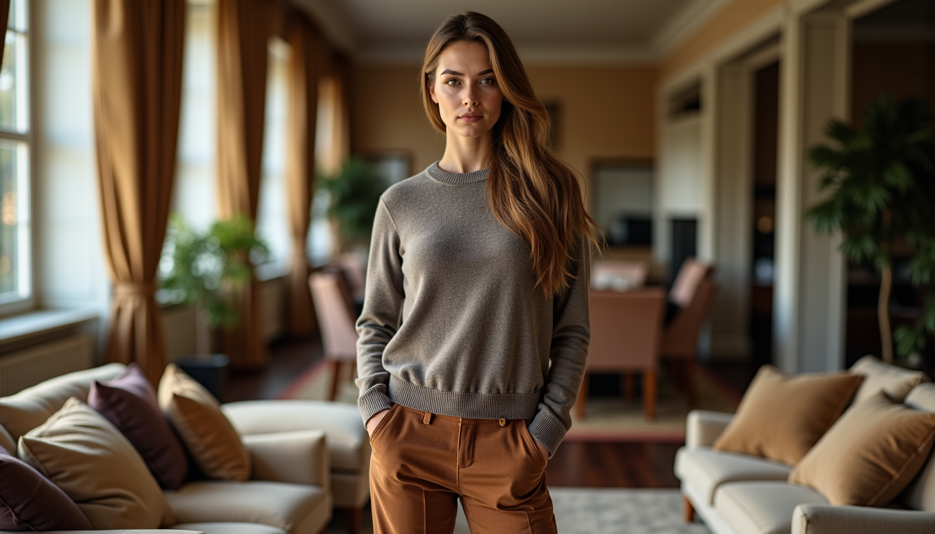 secrets du style : des astuces pour un look éblouissant — essayez d'associer un pull en cachemire doux avec