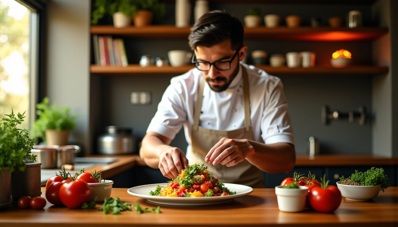 Illustration : ces exemples montrent qu'avec un peu d'imagination, il — secrets de la cuisine maison : l'art de surprendre vos papilles