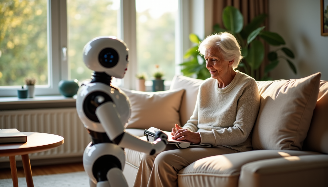 Illustration : l'intégration de la robotique dans nos vies ne — 3 innovations qui transforment notre quotidien connecté