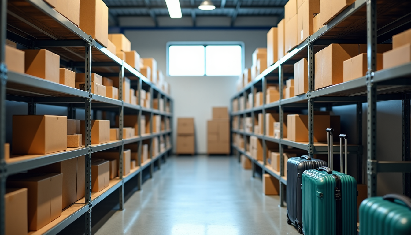 Illustration : un box de stockage peut être une solution — voyagez sereinement : optimisez votre espace de vie