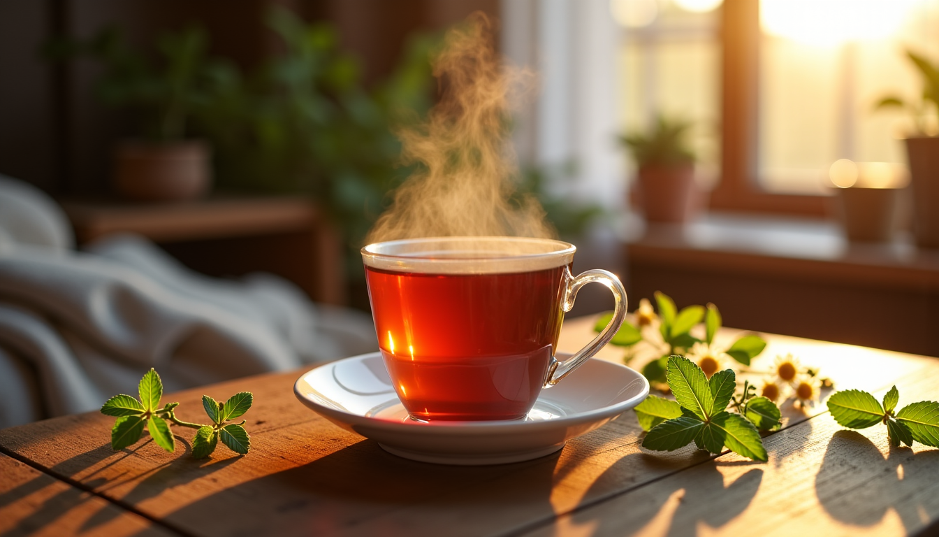 bienfaits du rooibos : pourquoi choisir la meilleure qualité pour votre santé ? — grâce à ses propriétés antispasmodiques, le rooibos est