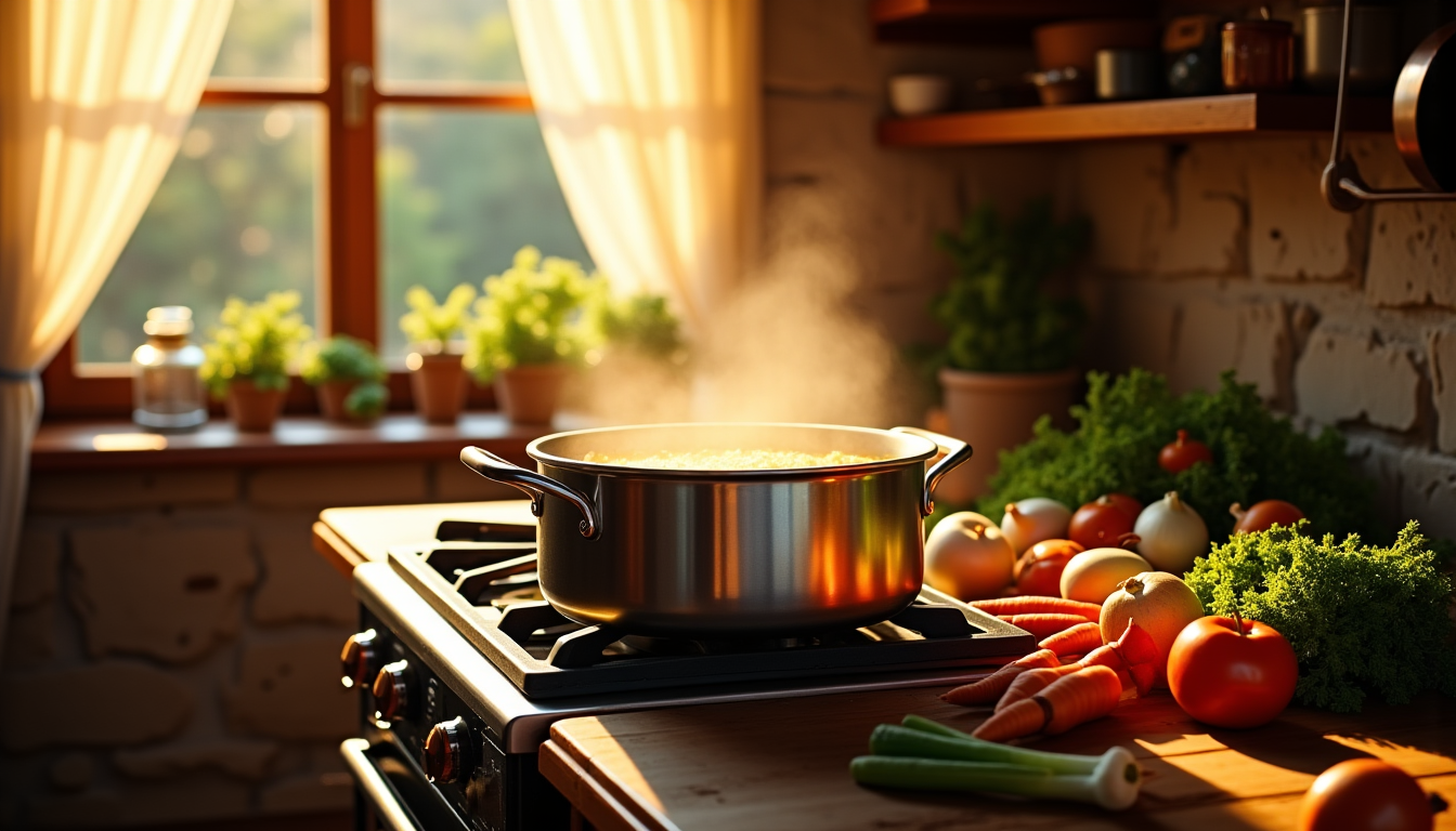 secrets bien gardés de la cuisine française — le bouillon, plus léger, sert souvent de base