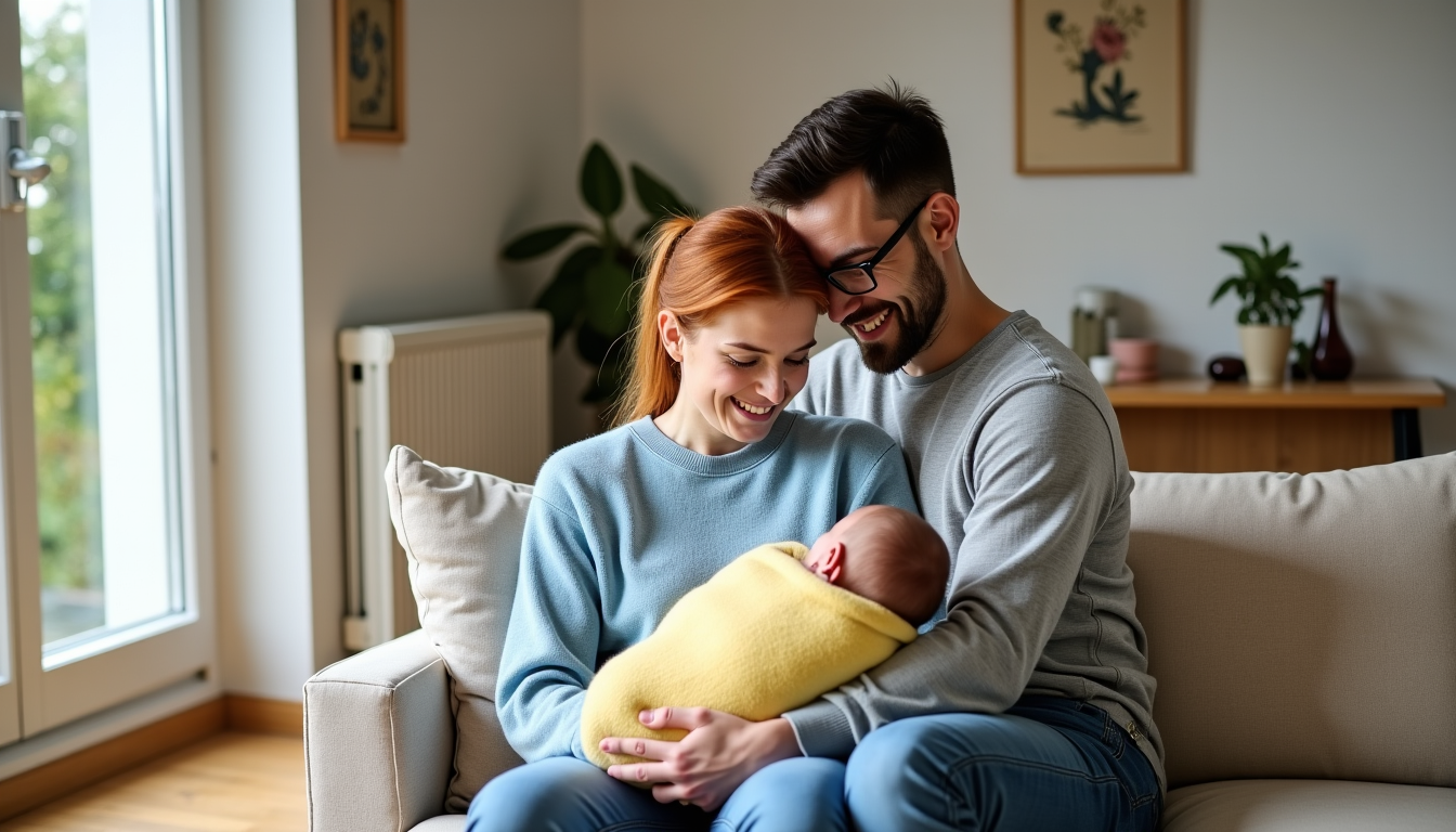 Illustration : il ne se sente pas délaissé. ces attentions — clés pour maintenir son bien-être après l’arrivée d’un enfant