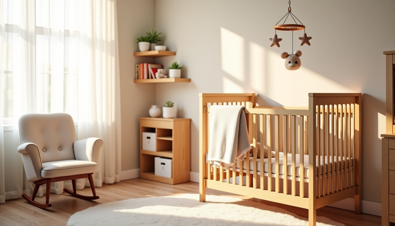 Illustration : en respectant ces consignes, vous offrez à votre — préparer la chambre avant la naissance de bébé