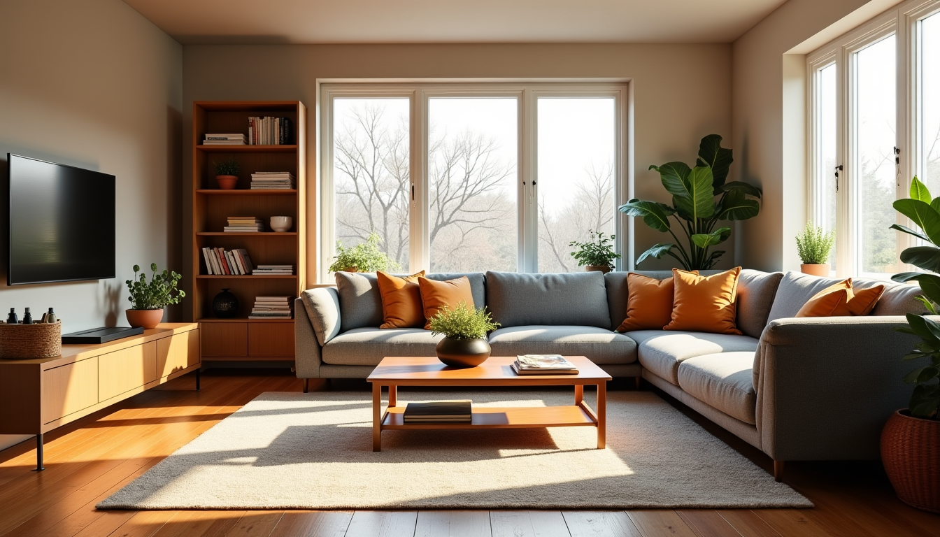 aménagez votre intérieur avec style et simplicité — considérez l'orientation de vos pièces : une pièce