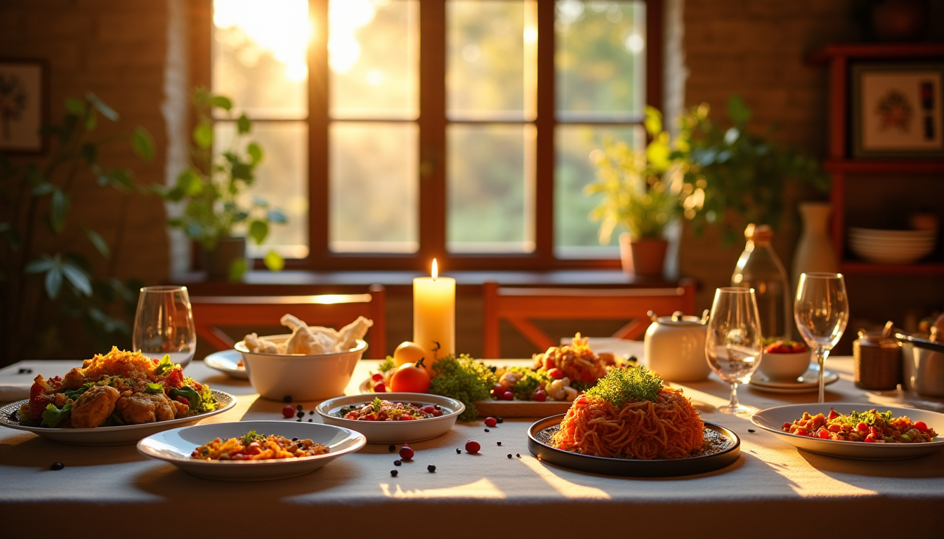 Illustration : sublimer les repas ne se limite pas aux — sublimez vos repas avec des saveurs authentiques et raffinées
