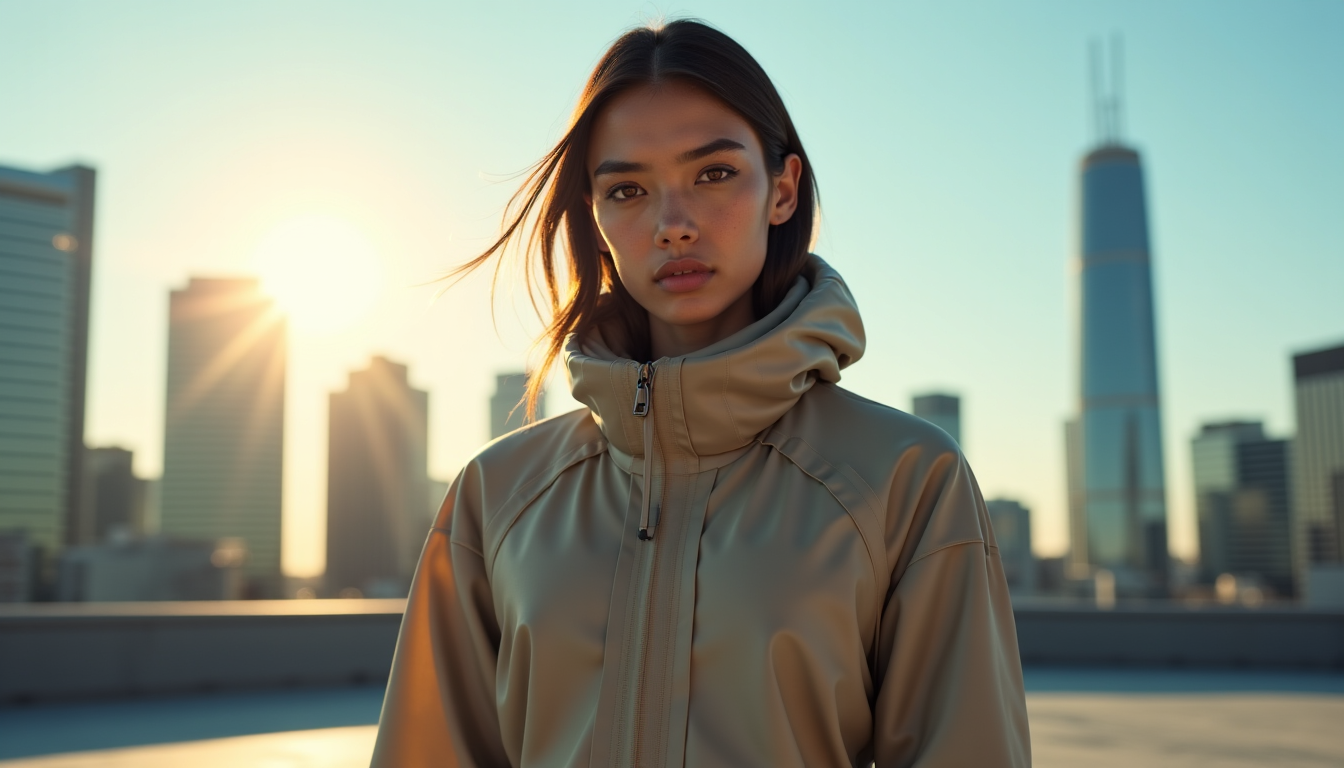 style de vie qui révolutionne la mode actuelle — l'intégration de tissus innovants, de coupes ergonomiques et