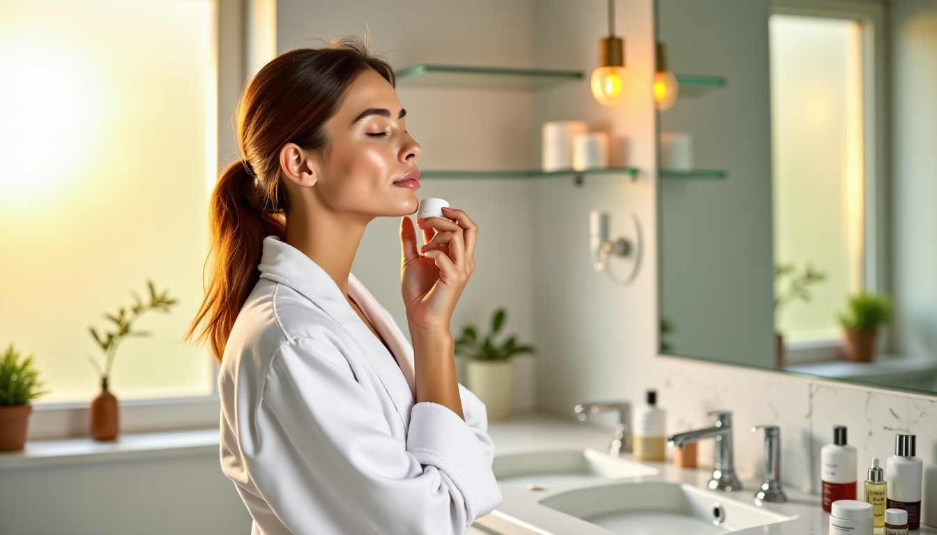 sublimez votre éclat naturel avec des gestes simples — ce rituel simple permet à la peau de