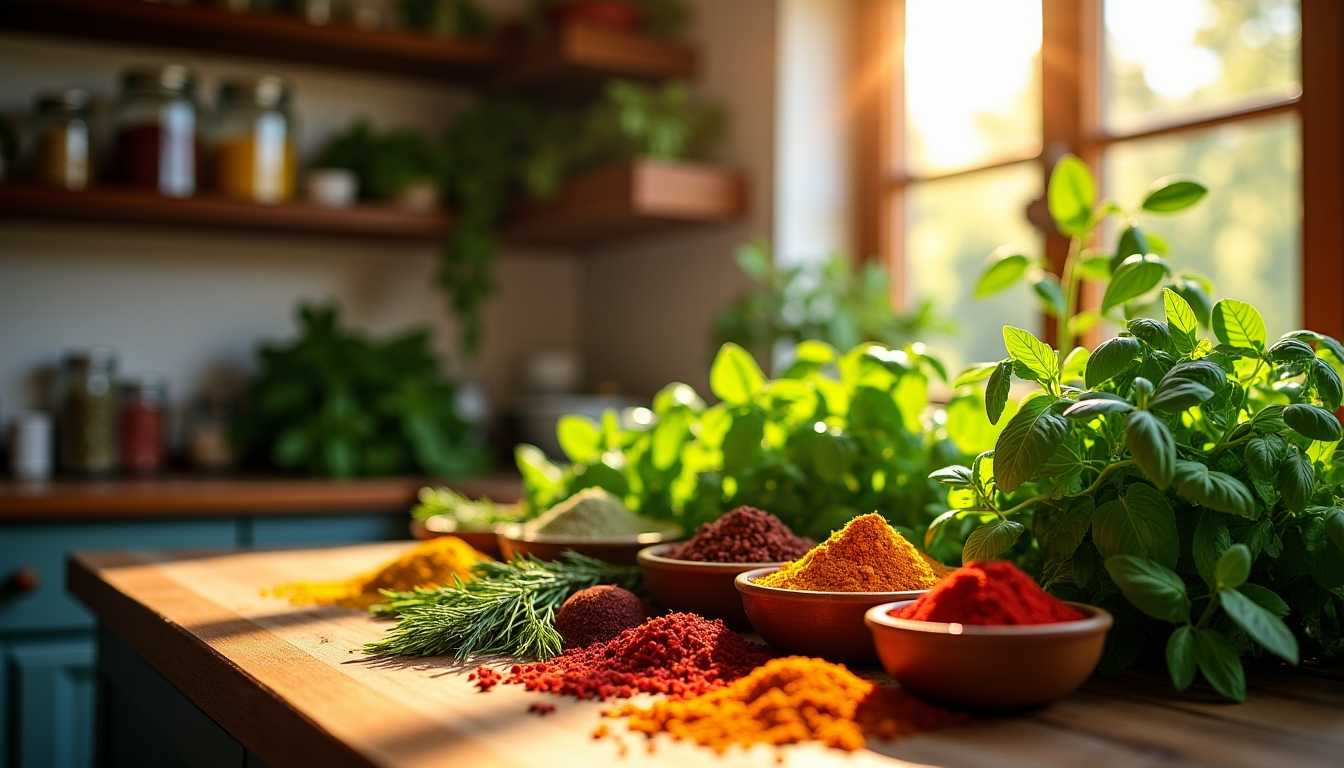 7 astuces pour sublimer vos plats au quotidien — les herbes aromatiques et les épices sont les