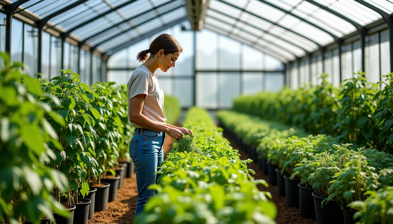 que planter dans une serre en verre ? le calendrier de culture idéal — pour vous aider à organiser votre potager sous