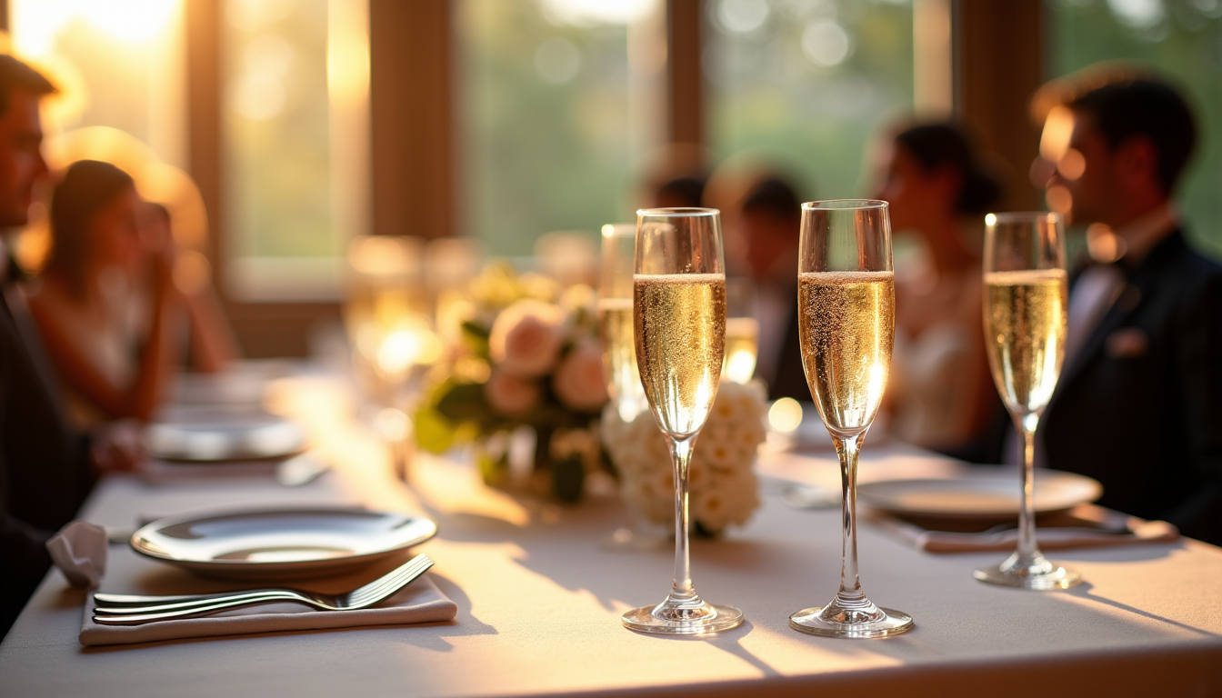 Illustration : le budget est une composante essentielle de la — acheter du champagne pour un mariage : quelle quantité prévoir et quel budget ?