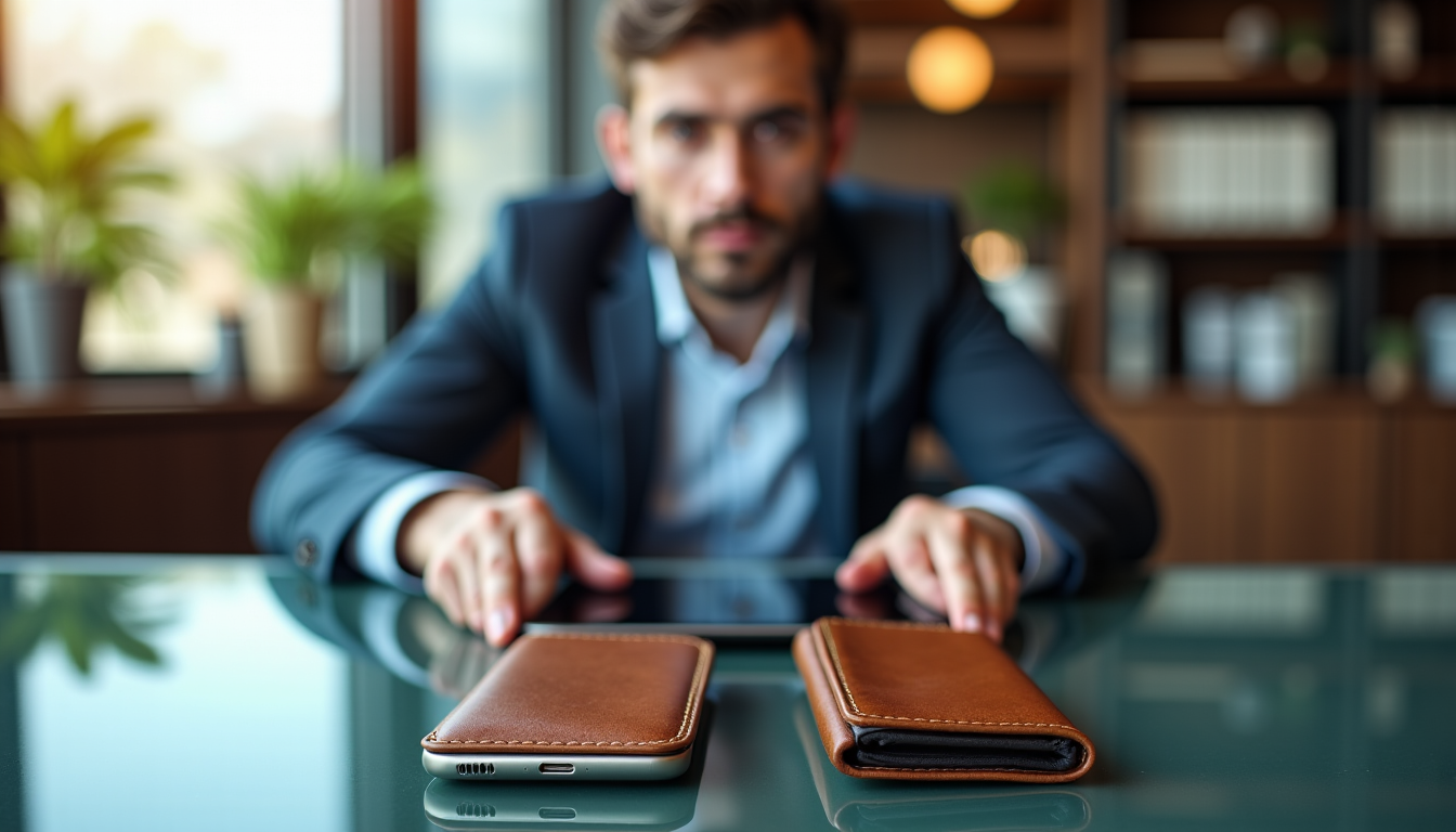Illustration : la décision entre un wallet chaud et un — wallet chaud ou wallet froid : lequel choisir pour protéger ses actifs ?