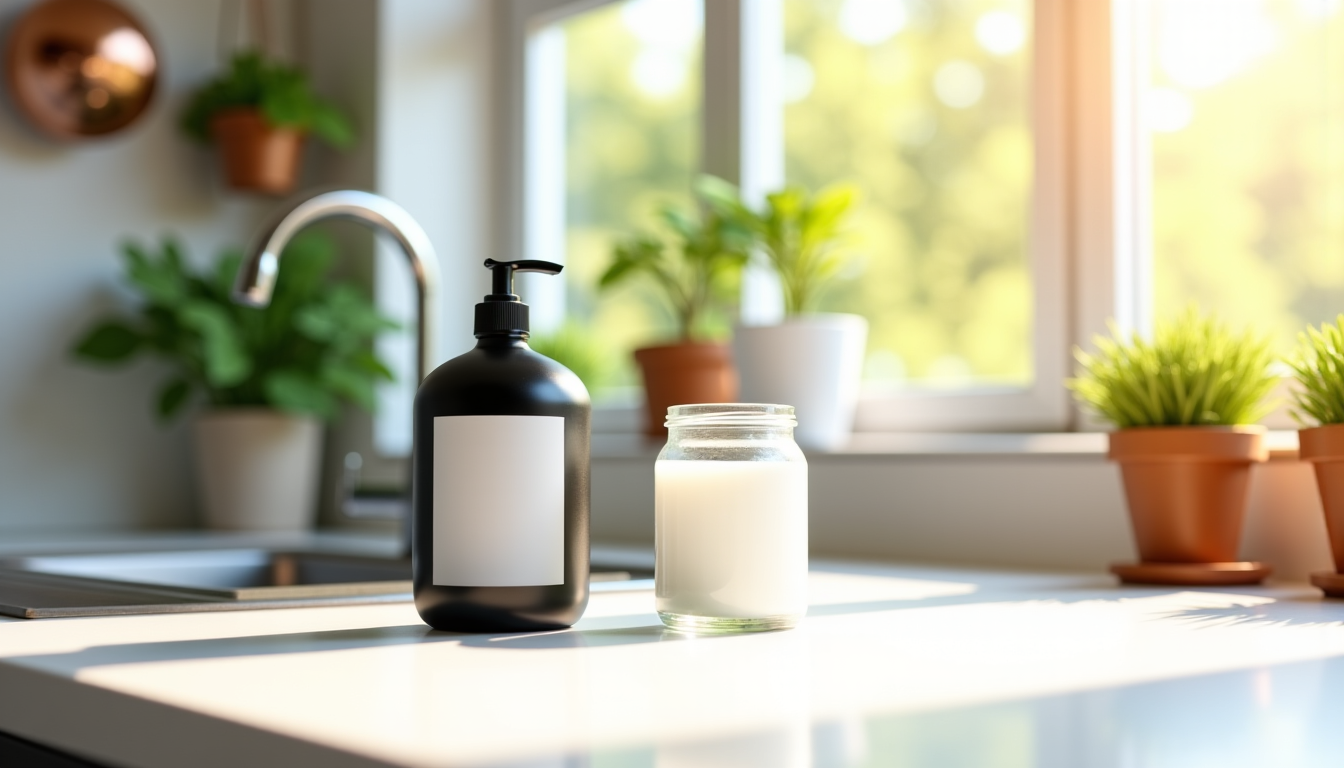 Illustration : l'utilisation combinée de ces deux produits peut créer — produits naturels les plus efficaces pour nettoyer la maison