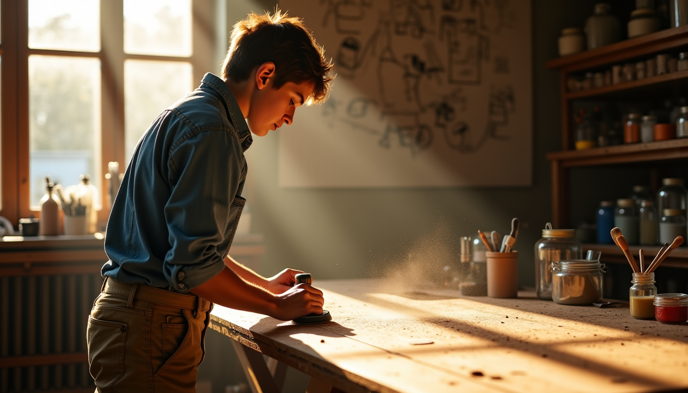éviter les finitions ratées dans vos créations diy ? — entre chaque passe, un nettoyage minutieux de la
