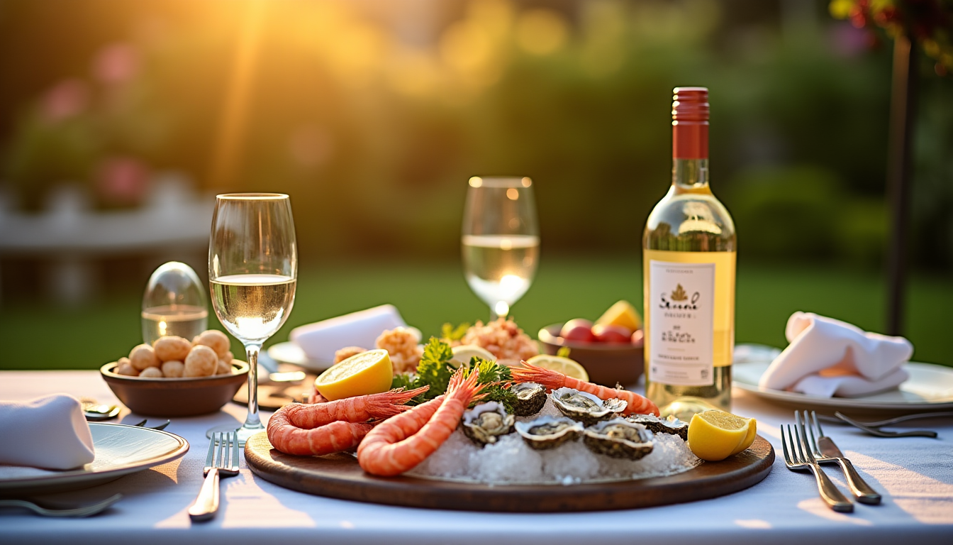 au-delà du fromage : avec quoi accorder un grand vin blanc de savoie ? — imaginez des huîtres fraîches, des crevettes roses ou